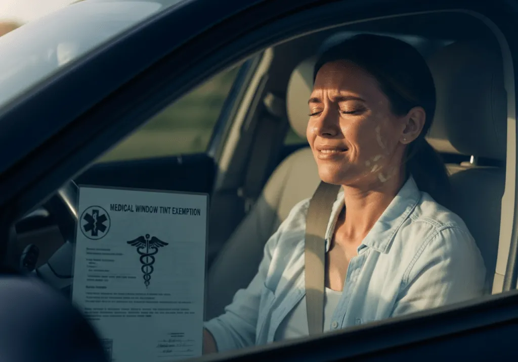 what medical conditions qualify for window tint exemptions